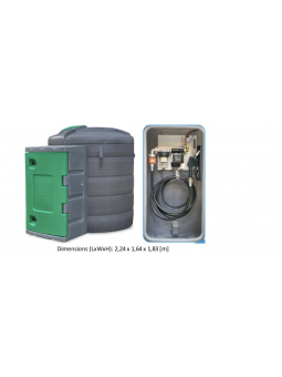 NÁDRŽ NA NAFTU 2500l FUEL DUO